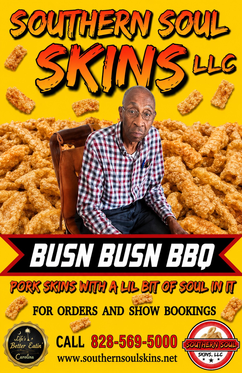 Busn Busn BBQ pork skins