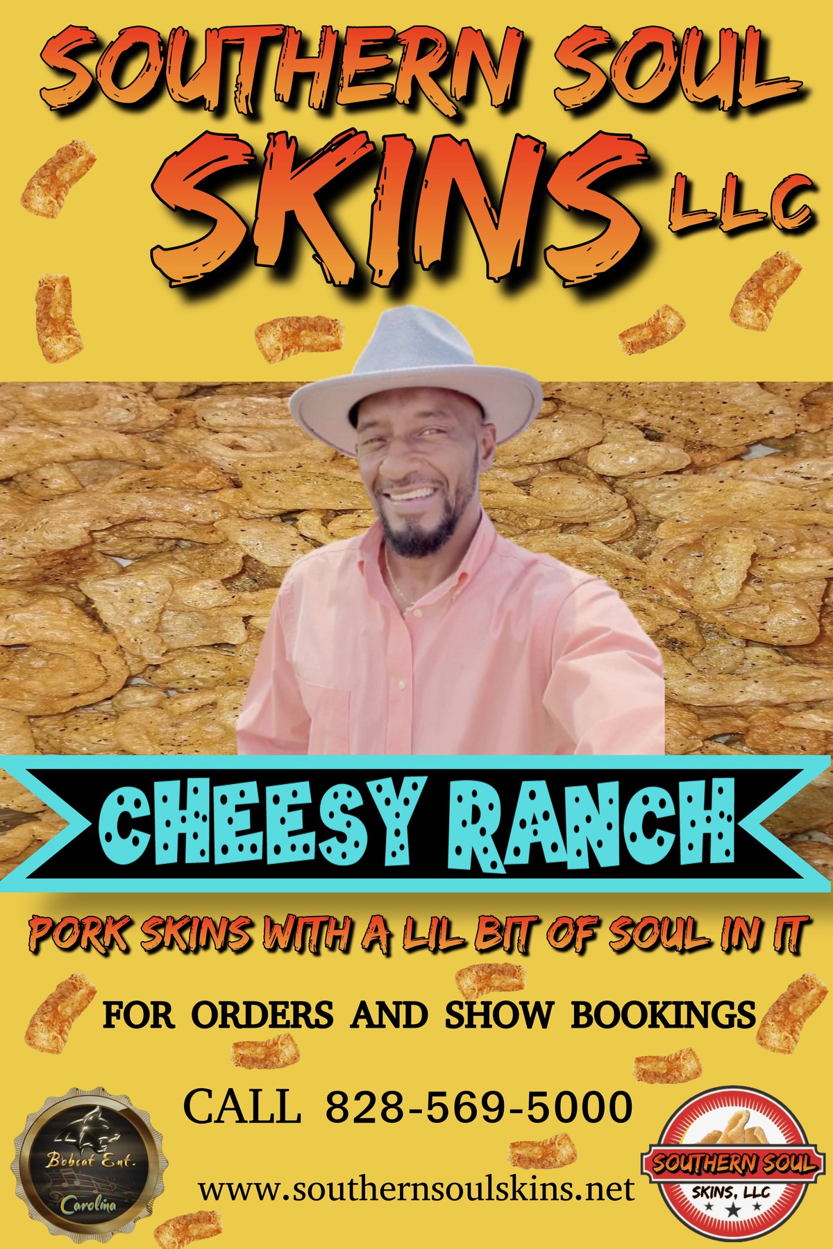 Cheesy Ranch pork skins
