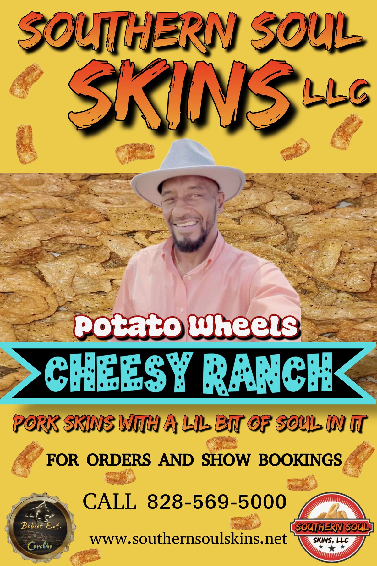 Cheesy Ranch vegan potato wheels